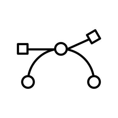 Beyaz arka plan üzerinde çapa po izole çapa noktası simge vektör
