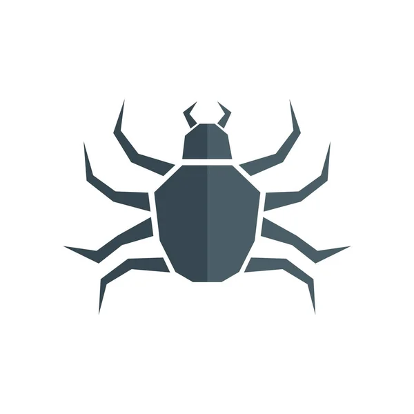 Spider Icon Vector Isolated White Background Your Web Mobile App — 图库矢量图片