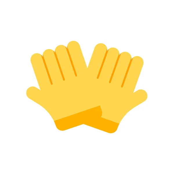 Handschoenen Icoon Vector Geïsoleerd Witte Achtergrond Voor Web Mobiele App — Stockvector