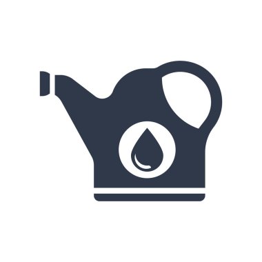 Watering Can simge vektörü web ve mobil uygulama tasarımınız için beyaz arkaplanda izole edildi