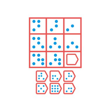 Choose correct answer. IQ test. Logical task, educational game for students. development of logic, iq. Task game exam what comes next, Vector illustration