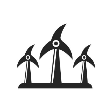 Yenilenebilir enerji etiketi vektör işareti ve w üzerinde izole edilmiş sembol