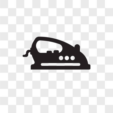 Transparan arkaplanda izole edilmiş vektör simgesi, Laund