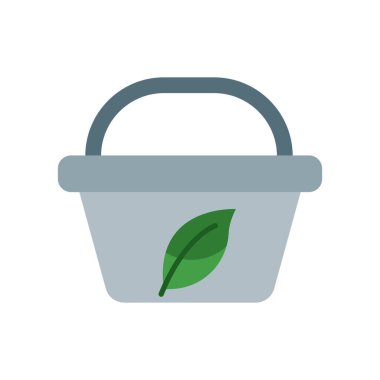 Alışveriş çantası simge vektör işareti ve üzerinde beyaz backg izole sembolü