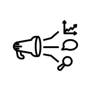 Beyaz arka Grou üzerinde izole edilmiş simge ve simge pazarlama simgesi