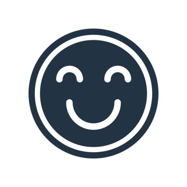 Beyaz arkaplanda izole edilmiş duygu simgesi vektörü, Duygu işareti