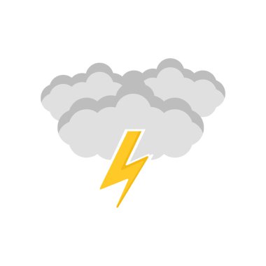 Cloudy icon vector isolated on white background for your web and mobile app design