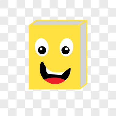 Saydam arka plan üzerinde kitap logo d izole kitap vektör simgesi