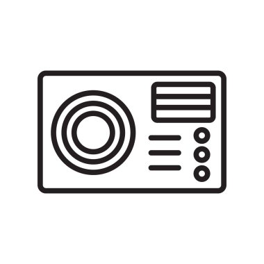 Beyaz arka plan üzerinde hava co izole Klima simge vektör