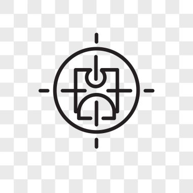 active shooter vector icon isolated on transparent background, a