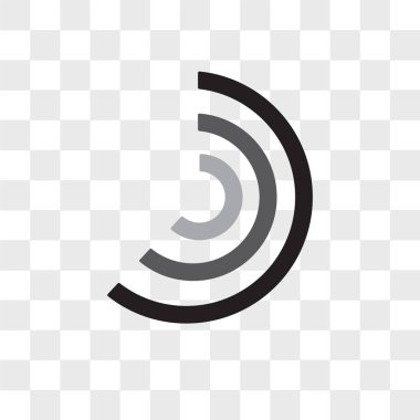 Saydam arka plan üzerinde izole vektör simge yükleme, yükleme 