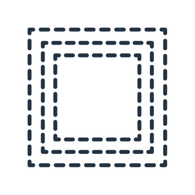 Seçimi simge vektör beyaz zemin üzerine, seçim sı izole