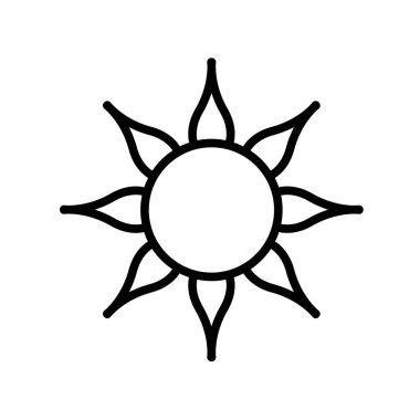 Sol simge vektörü beyaz arkaplanda izole edildi, Sol işareti, satır veya satır