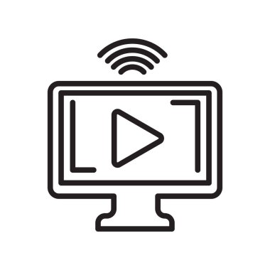 Beyaz arkaplanda izole edilmiş simge ve simge simgesi