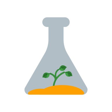 Filiz simge vektör işareti ve beyaz arka plan üzerinde izole sembolü