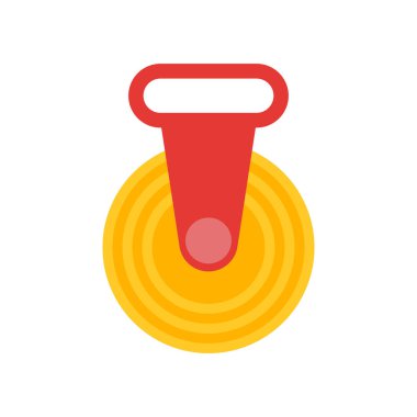 Teyp simgesi vektör işareti ve beyaz arkaplanda izole edilmiş sembol