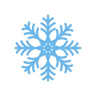 Snowflake icon vector isolated on white background for your web and mobile app design