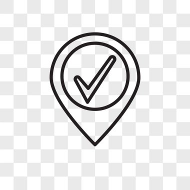 Saydam arka plan üzerinde banın izole yer tutucu vektör simgesi