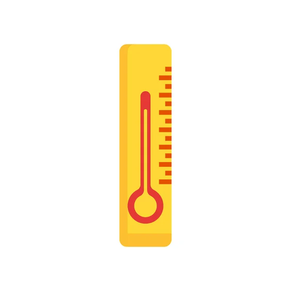 Temperature Icon Vector Isolated White Background Your Web Mobile App — Stok Vektör