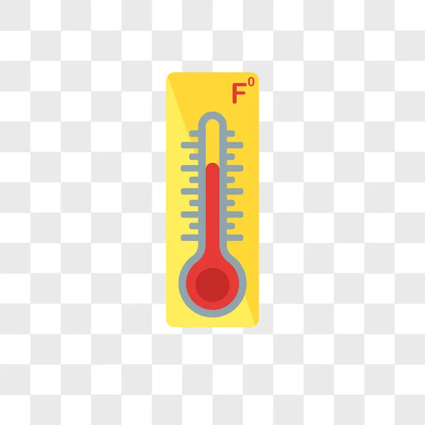 Θερμόμετρο εικόνα διάνυσμα απομονώνονται σε διαφανές φόντο, Ther — Διανυσματικό Αρχείο
