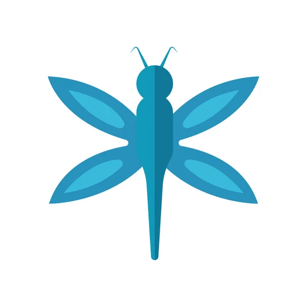 Dragon Fly Icon Vector Isolated White Background Your Web Mobile — 图库矢量图片