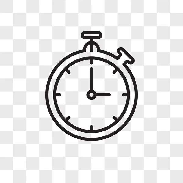 Velocity vector icon isolated on transparent background, Velocit — 스톡 벡터