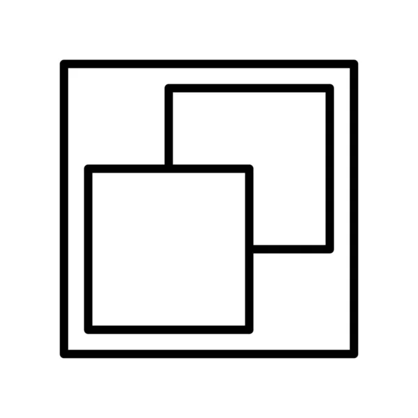 Παράθυρο εικόνα διάνυσμα σημάδι και σύμβολο που απομονώνονται σε λευκό φόντο, — Διανυσματικό Αρχείο