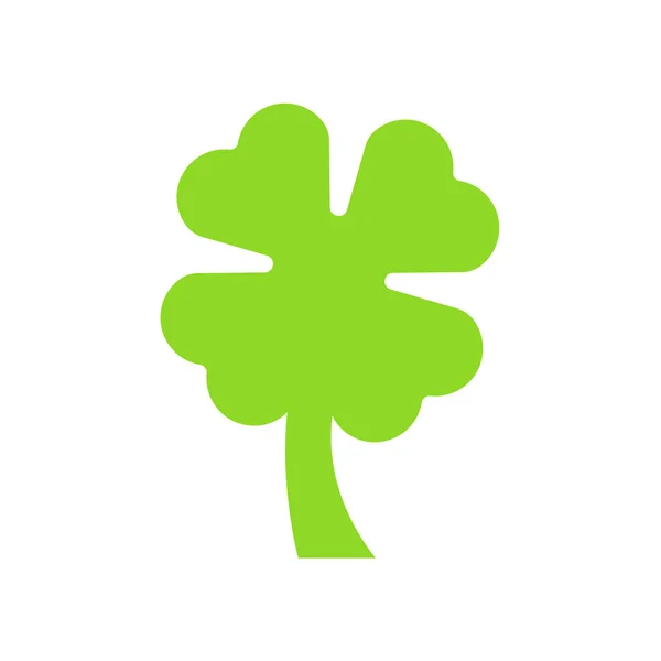 Clover Icon Vector Isolated White Background Your Web Mobile App — ストックベクタ