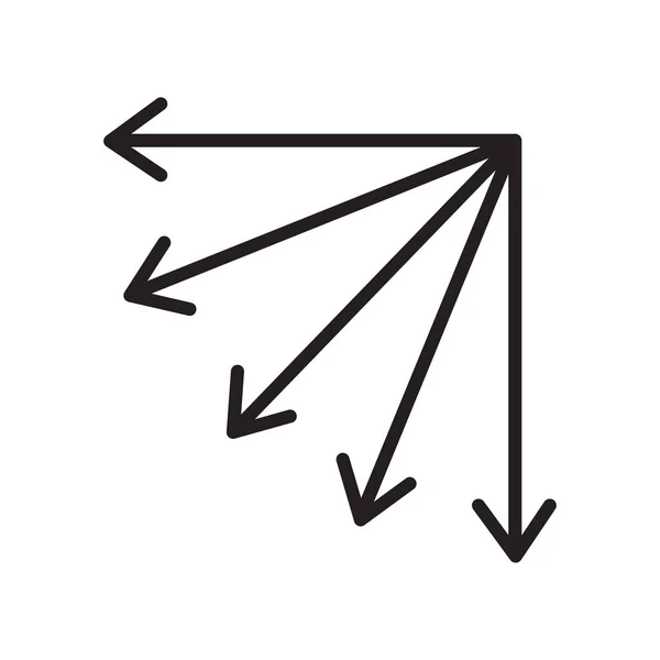 Swing ikona vektor izolovaný na bílém pozadí, Swing znamení — Stockový vektor