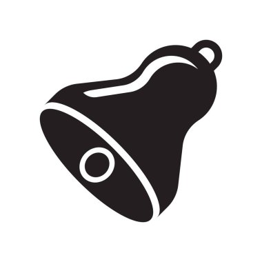 Bell icon vector isolated on white background, Bell sign