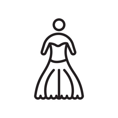 Nedime simgesi beyaz arkaplanda izole edildi