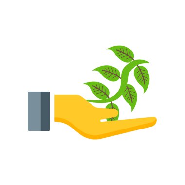 Web ve mobil uygulama tasarımınız için beyaz arkaplanda simge vektörünü izole eder