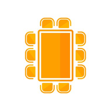 Web ve mobil uygulama tasarımınız için beyaz arkaplanda izole edilmiş tablo simgesi vektörü