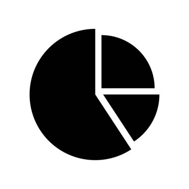 Pasta grafik simge vektör işareti ve üzerinde beyaz backgrou izole sembolü