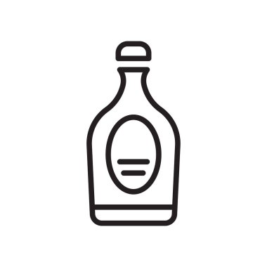 Beyaz arka plan üzerinde izole soslar simgesi