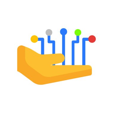 Simge vektör işaret ve beyaz arka plan üzerinde izole sembolü