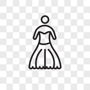 Nedime vektör simgesi şeffaf arkaplanda izole edildi, Brid