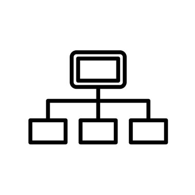 Beyaz arka plan üzerinde ağ işareti izole ağ simge vektör ,