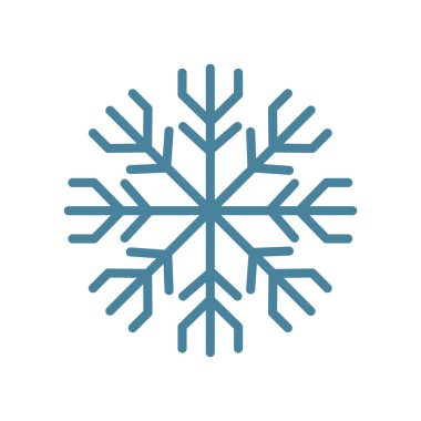Frost icon vector isolated on white background for your web and mobile app design