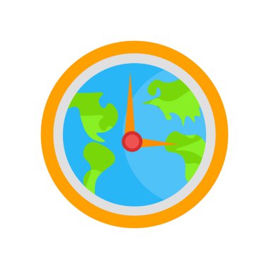 Dünya simge vektör işareti ve beyaz arka plan üzerinde izole sembolü