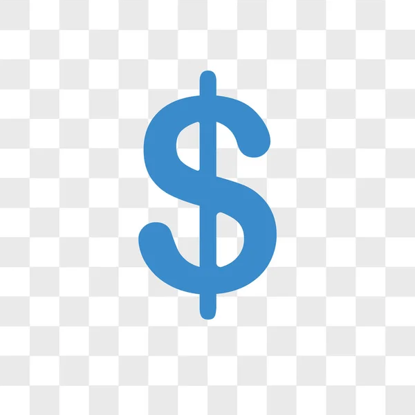 Colombie icône vectorielle de devises isolée sur fond transparent — Image vectorielle