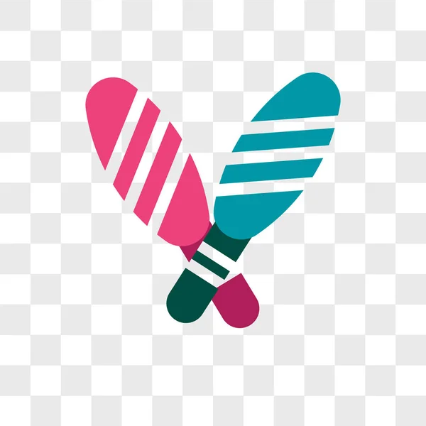 Juggling vector icon isolated on transparent background, Jugglin — 스톡 벡터