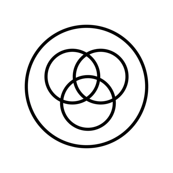 Rgb ikona vektor izolovaný na bílém pozadí, Rgb znak, čára nebo — Stockový vektor