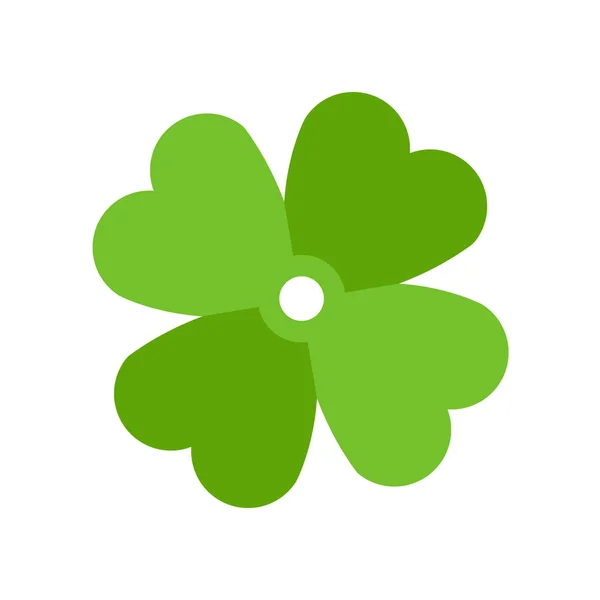 Clover Icon Vector Isolated White Background Your Web Mobile App — ストックベクタ