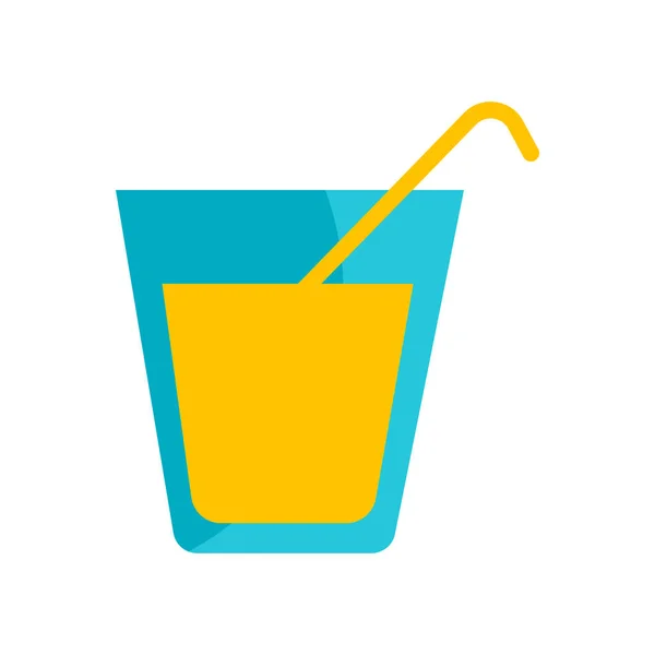 Sinal e símbolo do vetor do ícone da limonada isolado no backgroun branco — Vetor de Stock