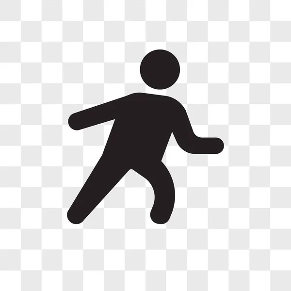 Runner icono vectorial aislado sobre fondo transparente, Runner lo — Vector de stock