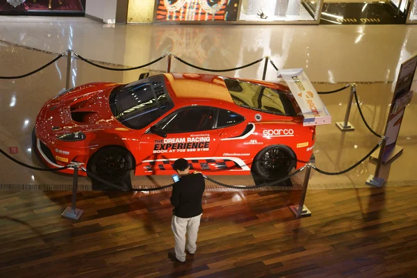 Race car in The Crystals — Stock Photo, Image