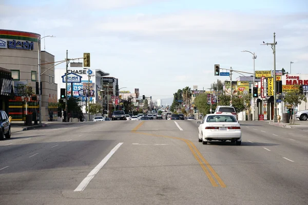 Корейский квартал Лос-Анджелеса — стоковое фото