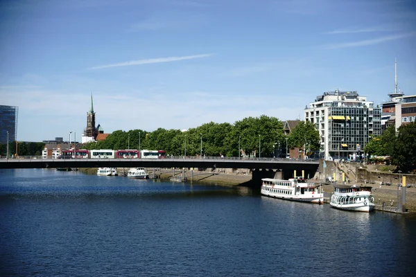 River Weser Bremen — Stock Photo, Image