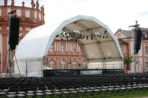 Concert at Castle Biebrich — Stock Photo, Image